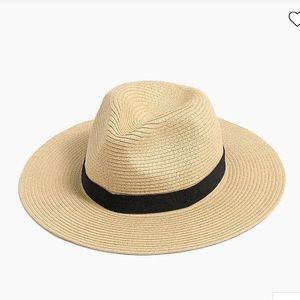 NWT J. Crew Packable Straw Hat